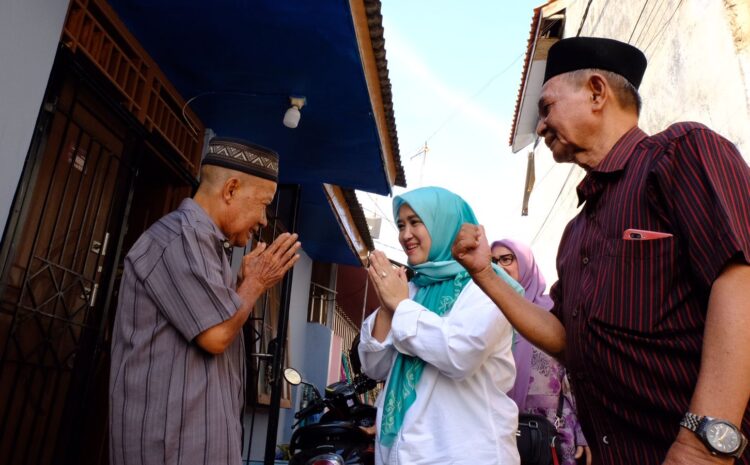  Paslon Pilwalkot Cirebon Nomor 3 Edo-Farida Siap Realisasikan Kembali Bantuan Walikota